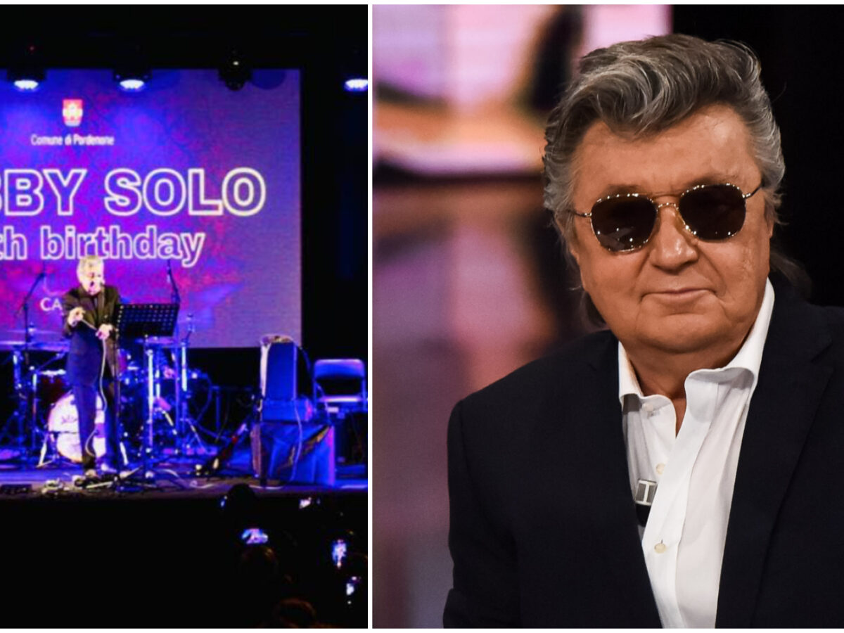 “Non sto tanto bene” e poi si accascia: paura per Bobby Solo che ha appena compiuto 80 anni