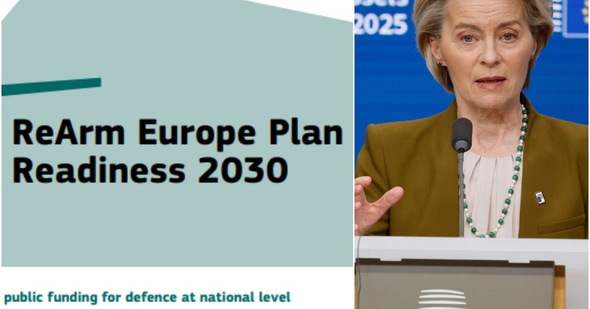 Von der Leyen cambia nome a ReArm Eu: nella neolingua della Ue la spesa in armi diventa “prontezza”