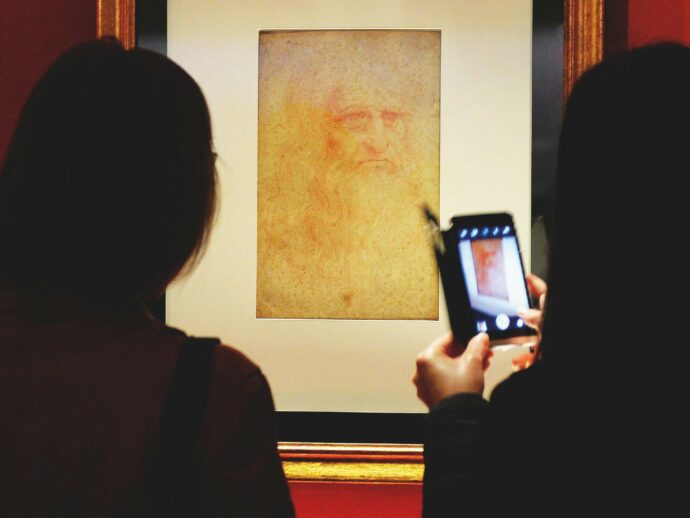 Povero Leonardo, diventato un marchio per chi fa le armi