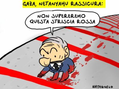 Copertina di Netanyahu rassicura