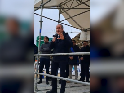Copertina di Il paragone di Zaia: “Pista da bob? Come il Guggenheim”. Poi attacca i “portasfiga che pregavano per l’insuccesso”