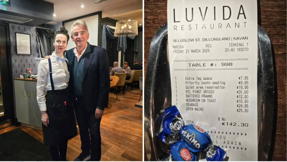 “Spazio extra per le gambe e posti a sedere prioritari, abbiamo aggiunto qualche costo”: la ‘vendetta’ del ristorante nel conto del Ceo di Ryanair Michael O’Leary