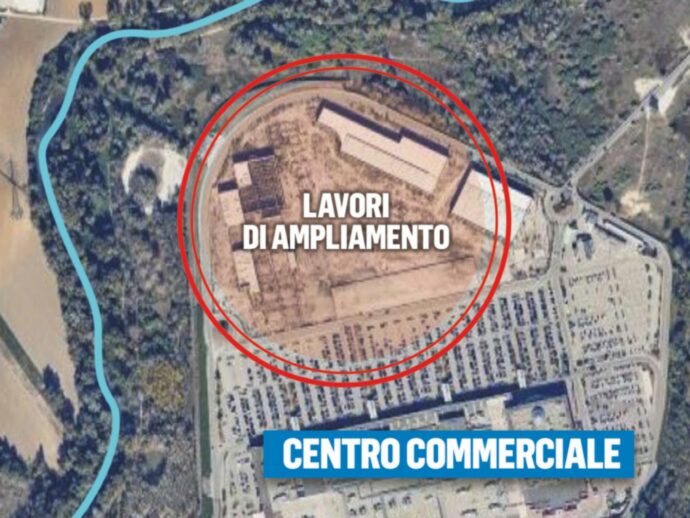 Abruzzo, sì all’ampliamento del centro commerciale nell’ansa del fiume Pescara