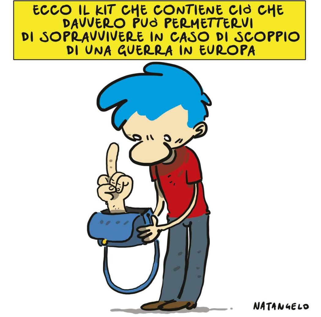 La vignetta di Natangelo
