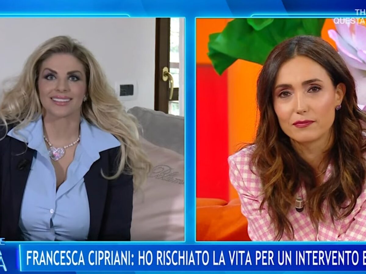 “Ho rischiato di morire per l’intervento ai glutei, mi hanno messo 200 punti. Ho denunciato il chirurgo ma lavora ancora”: il racconto di Francesca Cipriani