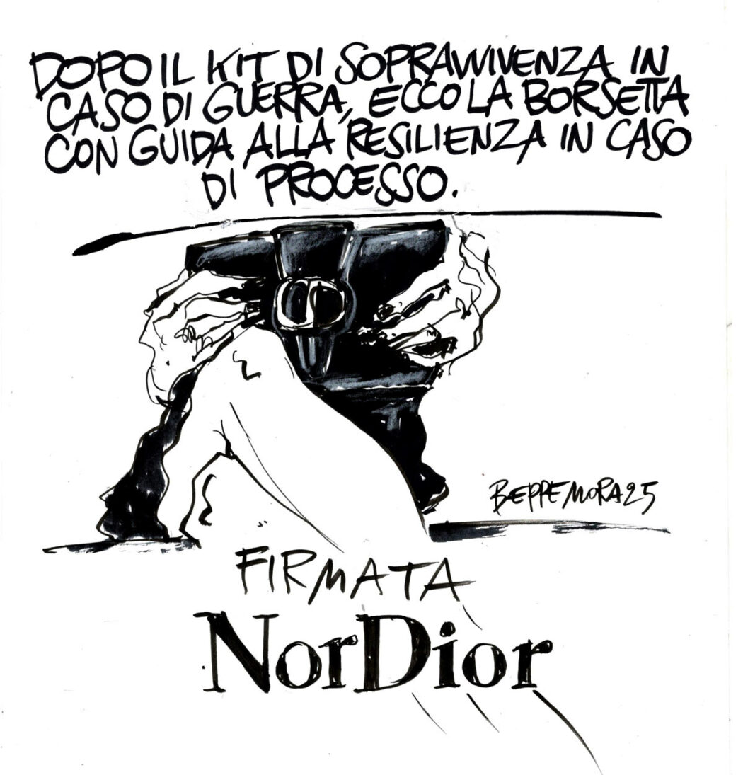 La vignetta di Beppe Mora