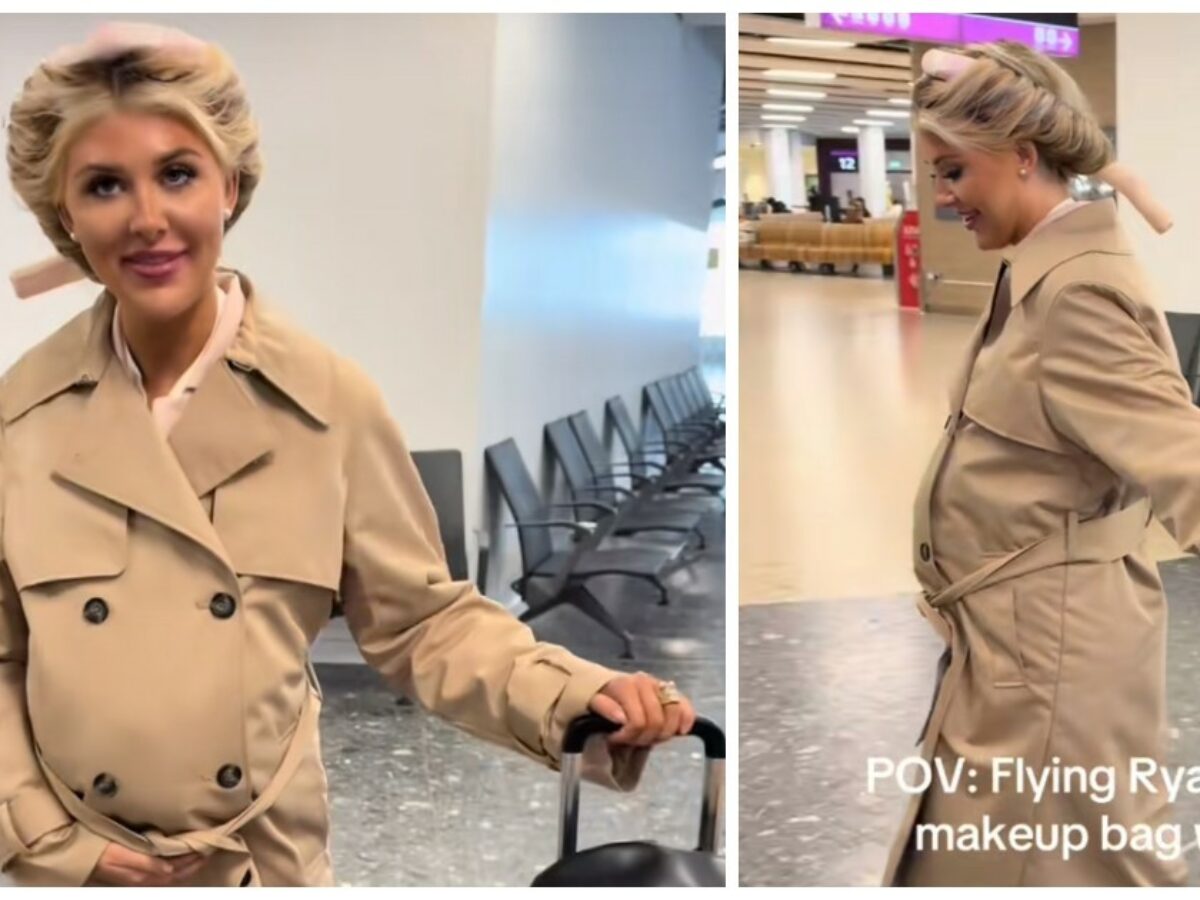 “In valigia non ci stava tutto e un bagaglio extra su Ryanair costa troppo, così ho finto di essere incinta. Nessuno se ne è accorto”: la ‘trovata’ di Grace Hale