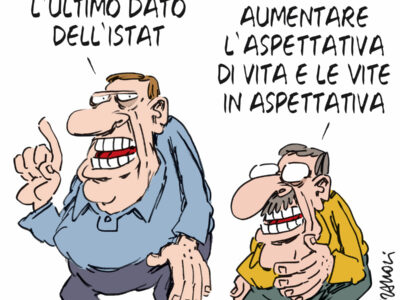 Copertina di La vignetta di Franzaroli