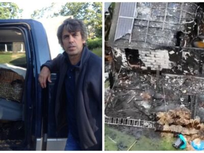 Copertina di “Cercava disperatamente di spegnere l’incendio per salvare i suoi 300 gatti. Poi la tragedia”: Chris Arsenault ha perso la vita all’Happy Cat Sanctuary