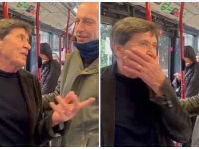 Copertina di “Volevo prendere il taxi, ma non ho una lira con me”: Gianni Morandi sale sull’autobus a sorpresa e fa divertire i passeggeri – IL VIDEO