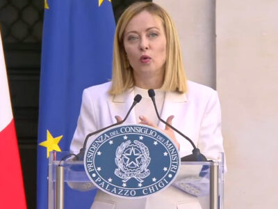 Copertina di Dazi, Meloni: “Ripercussioni pesanti per i produttori agroalimentari italiani, va evitata guerra commerciale”