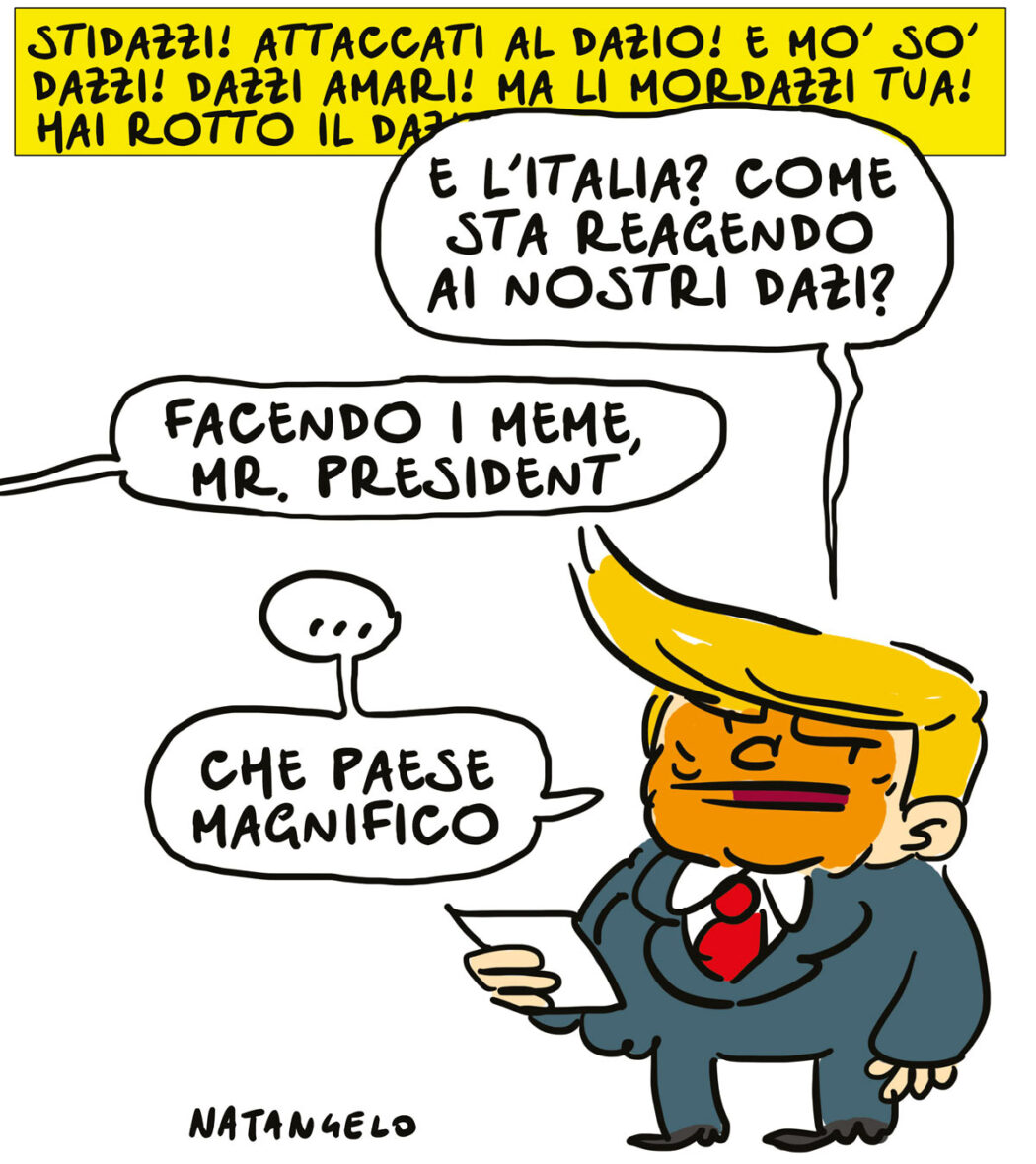 La vignetta di Natangelo