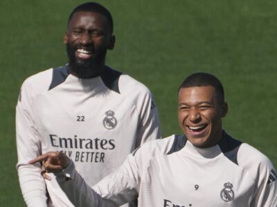 Copertina di Champions, Mbappé e Rudiger sanzionati dalla Uefa per “condotta indecente”