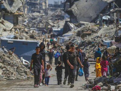 Copertina di Gaza ridotta a isole-prigione: il piano degli ospiti di Picierno