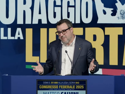 Copertina di Salvini insiste: “Io al Viminale? A disposizione, ne parlerò con Meloni”