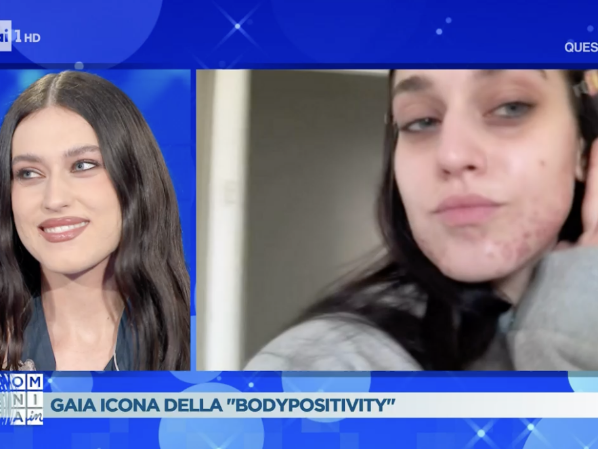 “L’acne? Somatizzo subito con il corpo che reagisce a quello che provo e sento. Non ne parliamo dell’amore, sono fortunata in altro”: parla Gaia Domenica In