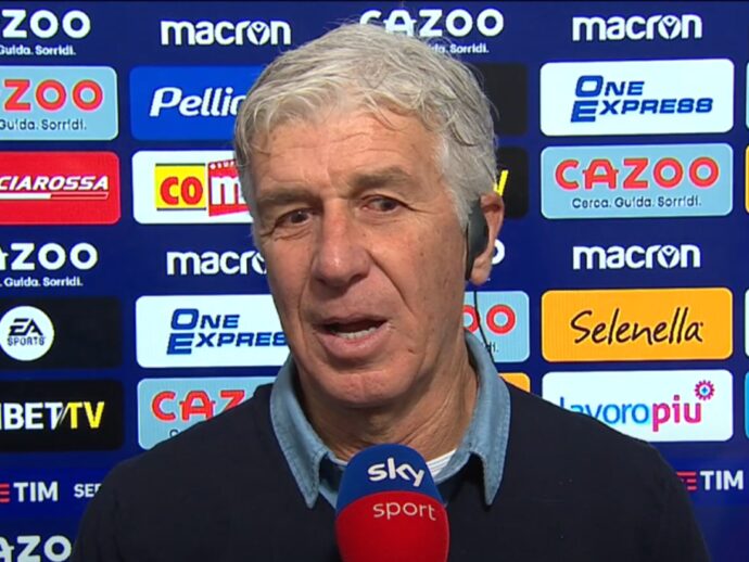 “Questa è una stupidata, una cosa di comodo”: Gasperini si infuria per la domanda di Marocchi