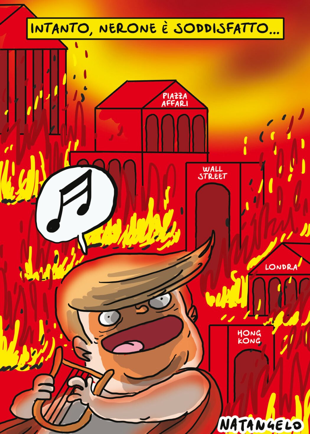 La vignetta di Natangelo