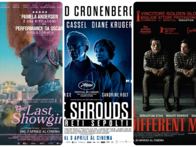 Copertina di La parabola degli astri cadenti: ‘A different man’, ‘The last showgirl’ e ‘The shrouds’