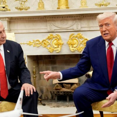 Copertina di Protocollo Zelensky: Trump immola Bibi per fare la sua “pace”