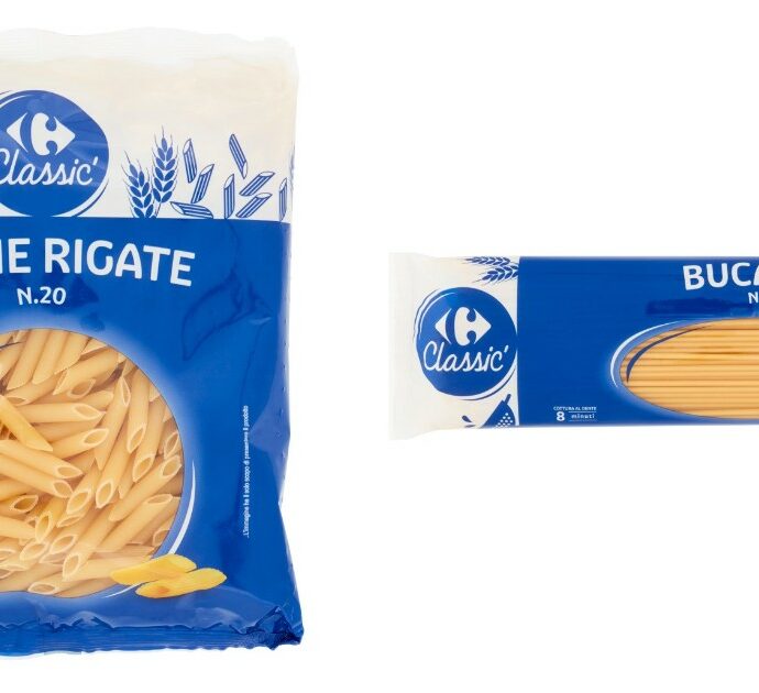 “Carrefour ritira 30 formati di pasta per una mancata indicazione obbligatoria per legge”: ecco la lista dei formati che non troverete al supermercato