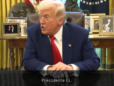 Copertina di Dazi, Trump: “Il presidente cinese Xi Jinping è un mio amico, mi piace. Un incontro con lui? Certo” – Video