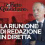 Copertina di La giornata e gli approfondimenti: alle 16 la riunione di redazione in diretta
