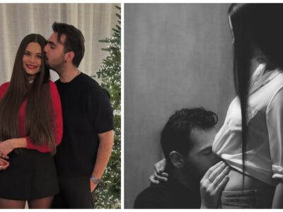 Copertina di “Non sai quanto ti abbiamo desiderato Bianca”: Ignazio Boschetto de Il Volo e la moglie Michelle Bertolini diventeranno genitori