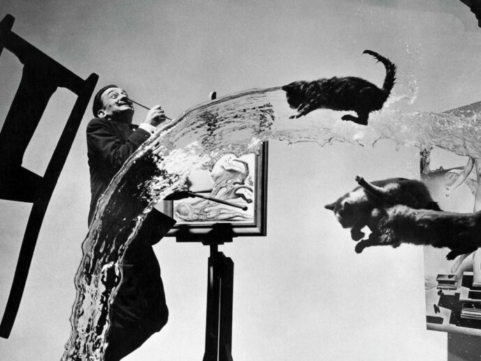 “Lampi di genio”  di Halsman,  un fotografo sul set e dietro le quinte