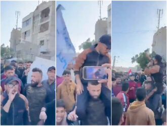 Migliaia di palestinesi protestano contro Hamas: il corteo nel nord della Striscia di Gaza