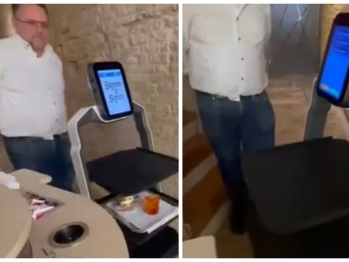 “Faceva fatica, i sampietrini e la folla hanno mandato in tilt l’algoritmo”: il cameriere robot licenziato dal bar dopo solo 4 giorni di lavoro