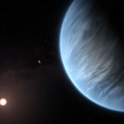 Copertina di “Tracce di vita sul pianeta K2-18b”: la scoperta a 124 anni luce dalla Terra. Lo studio