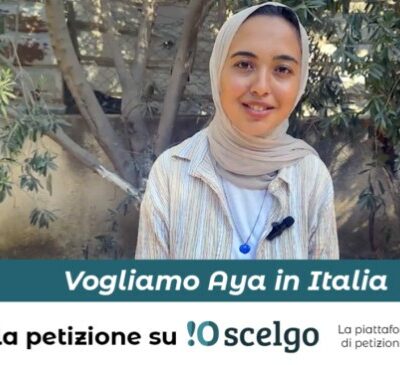 Copertina di Vogliamo Aya Ashour in Italia | Firma la petizione su Ioscelgo