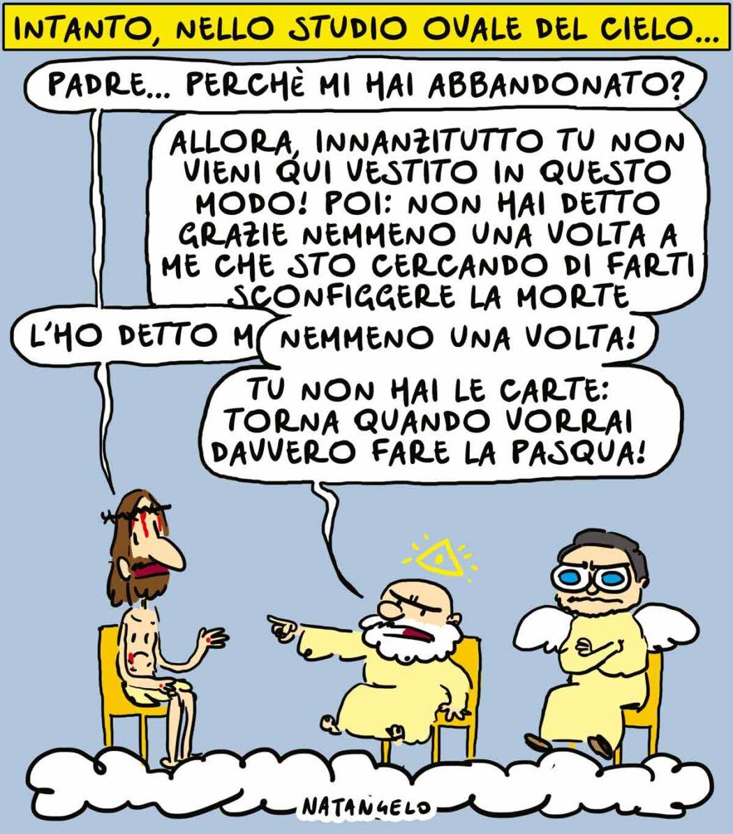La vignetta di Natangelo