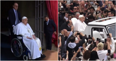 Copertina di L’ultima apparizione in pubblico di Papa Francesco: le parole dal balcone di San Pietro, poi il bagno di folla