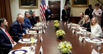 Copertina di Meloni-Trump, governo diviso sul nuovo ambasciatore in Usa
