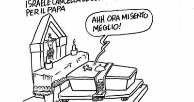 Copertina di La vignetta di Vauro