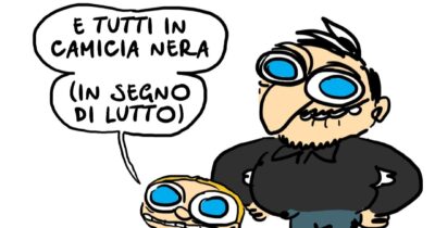 Copertina di Il lutto del 25 aprile