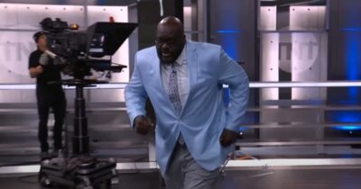 Copertina di Shaquille O’Neal abbandona la diretta tv per correre in bagno: “È l’olio d’oliva che hai bevuto”