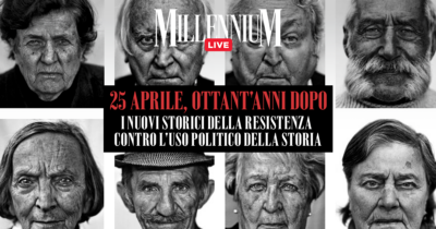 Copertina di 25 Aprile, ottant’anni dopo: i nuovi storici della Resistenza contro l’uso politico della storia. Segui Millennium Live