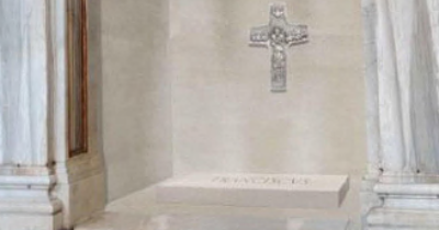 Copertina di La tomba di Papa Francesco a Santa Maria Maggiore: la foto del progetto