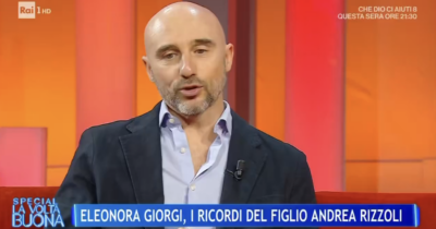 Copertina di “A mia madre Eleonora Giorgi un David alla carriera le sarebbe piaciuto, ma è da circolino. Ha sofferto quando non la chiamavano più”: così Andrea Rizzoli