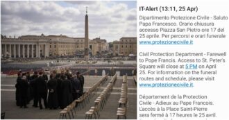 "Piazza San Pietro chiuderà alle ore 17": a Roma arriva l