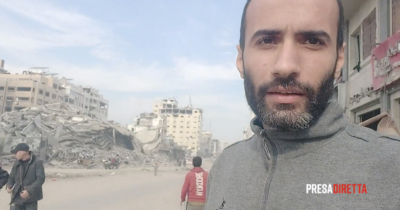 Copertina di Il ritorno al nord, le speranze, i bombardamenti: a Presa Diretta una testimonianza esclusiva dalla Striscia di Gaza