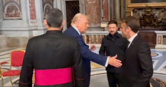 Trump e Zelensky, le immagini dell