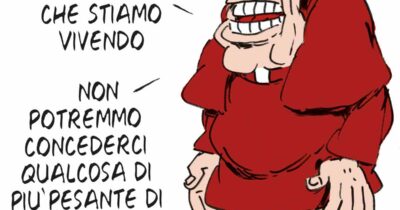 Copertina di La vignetta di Franzaroli