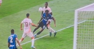 Copertina di Inter-Roma, l’arbitro Fabbri non verrà fermato. E resta il “mistero” del Var per il rigore su Bisseck