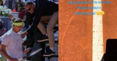 Copertina di Atp Madrid, la palla è fuori ma il “falco” sbaglia: Zverev fotografa il segno e poi posta lo scatto sui social