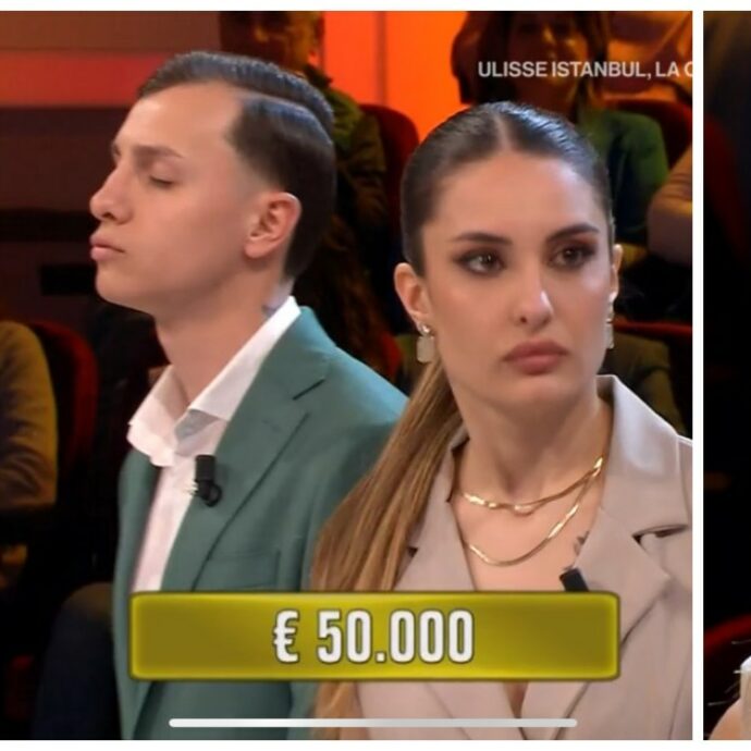 “A casa nostra non abbiamo le porte e nemmeno il tavolo”: Noemi in lacrime ad “Affari Tuoi”. Perde 100 mila euro e va a casa a mani vuote