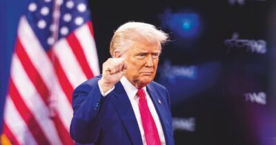 Copertina di Trump, i primi 100 giorni che sconvolsero più gli Usa che il mondo